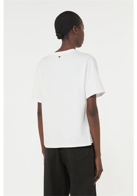 t-shirt in cotone con applicazioni MAX MARA WEEKEND | 2615971061600003